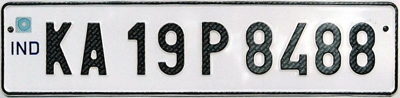 Number Plates In India