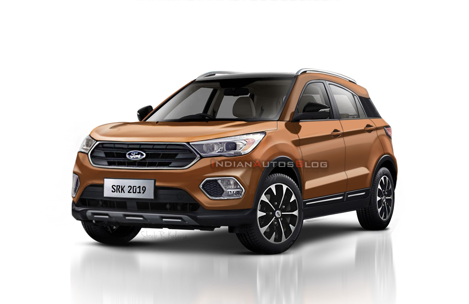 2020 Ford Ecosport BS6 Spied!