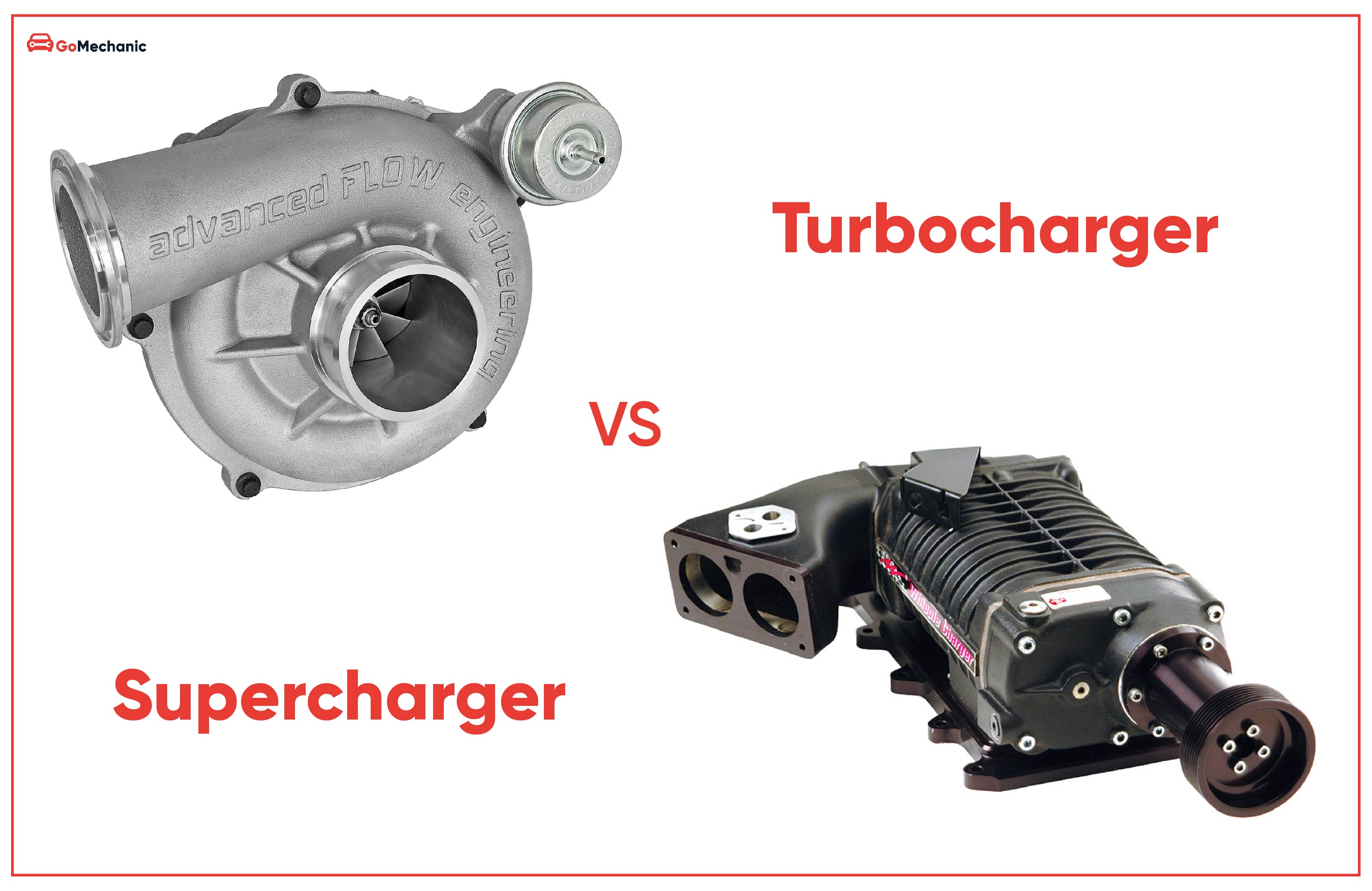 Turbocharger Vs Supercharger | GoMechanic Basics