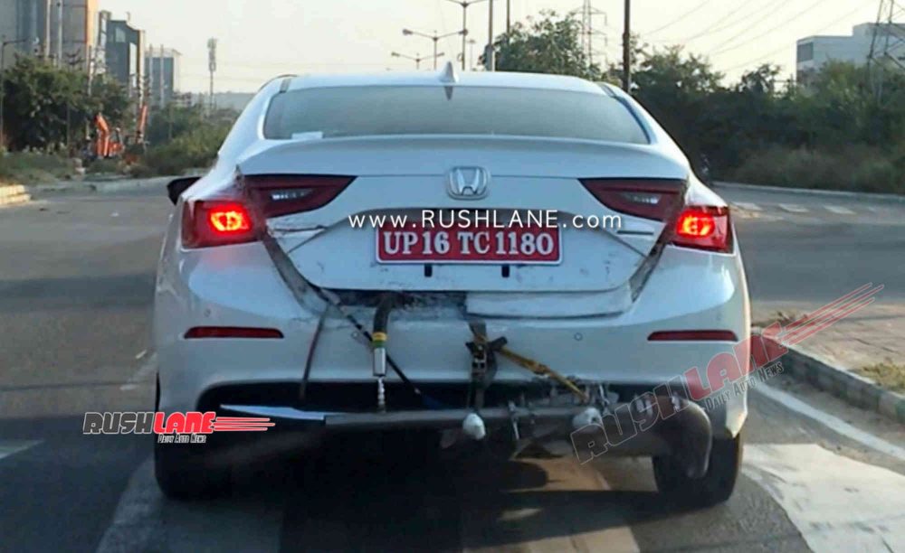 Honda Insight Hybrid Sedan Spied In India
