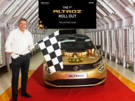Tata Altroz rolled out from the Pune plant