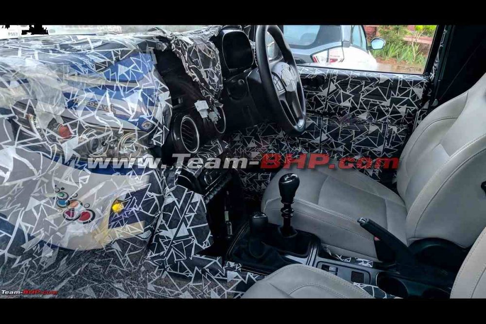 Next-Gen Mahindra XUV500 Interior Leaked