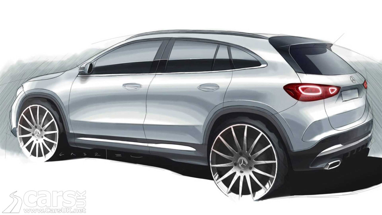2020 Mercedes-Benz GLA's Sketch Revealed! What to Expect