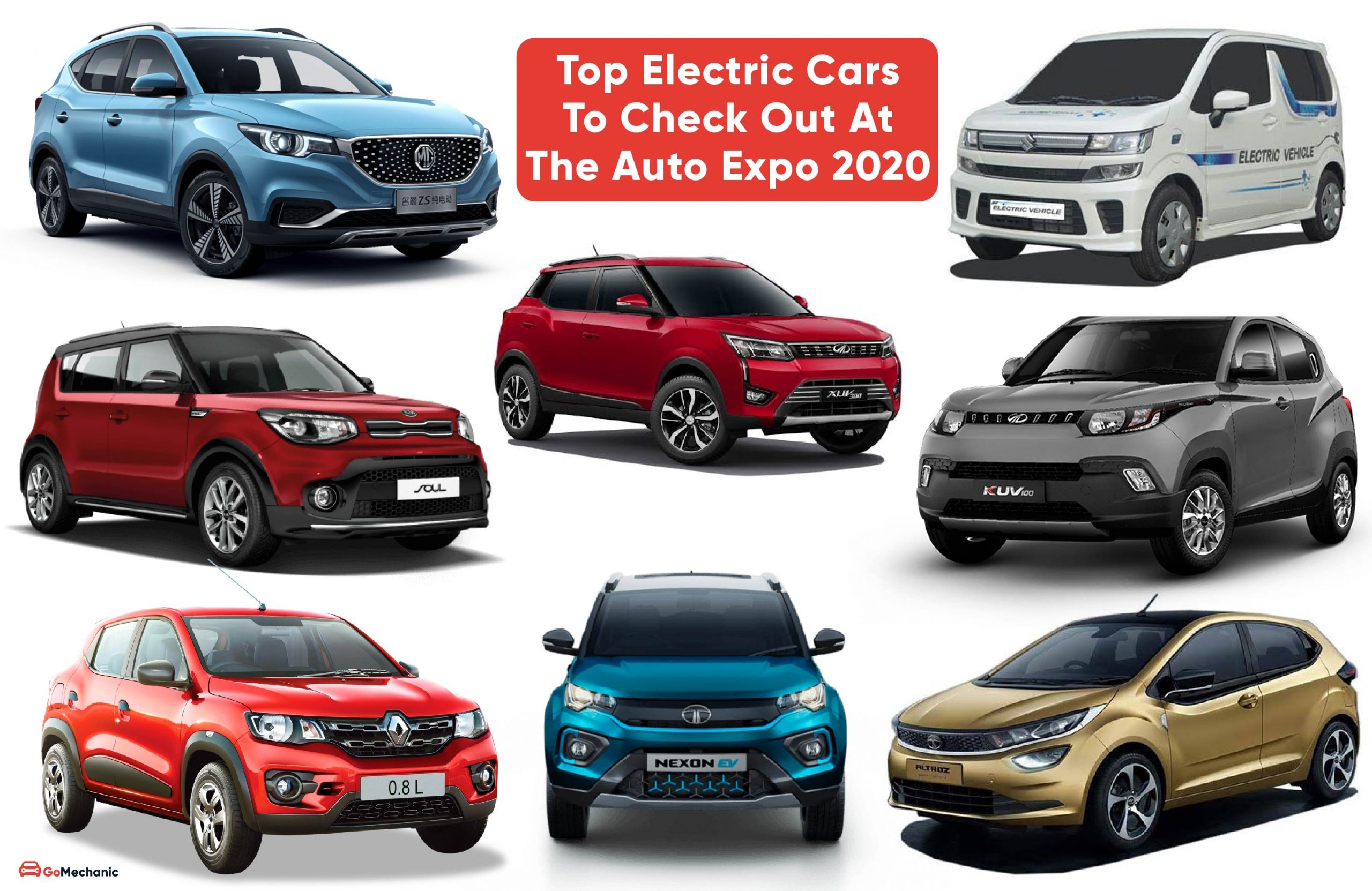 8 Most Awaited Electric Cars at the Auto Expo 2020