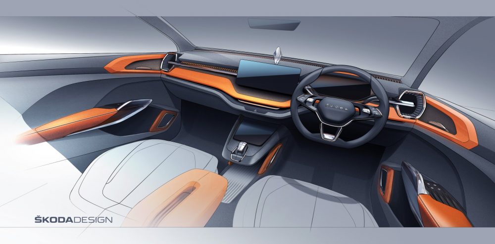 Skoda Vision IN SUV Interior Design Revealed!