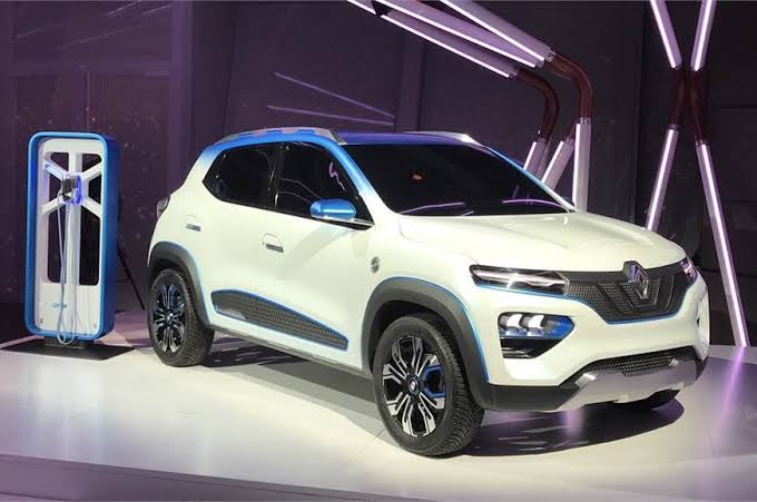 Renault Kwid Electric at the Auto Expo 2020