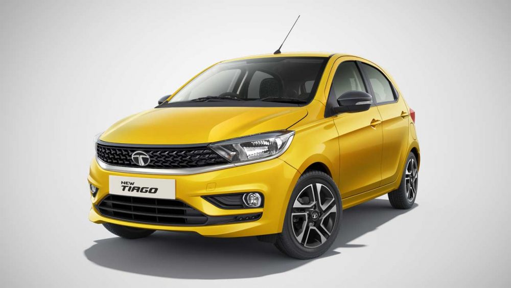 Tata Tiago 2020 BS6 Facelift Officially Revealed with Brand New Colours