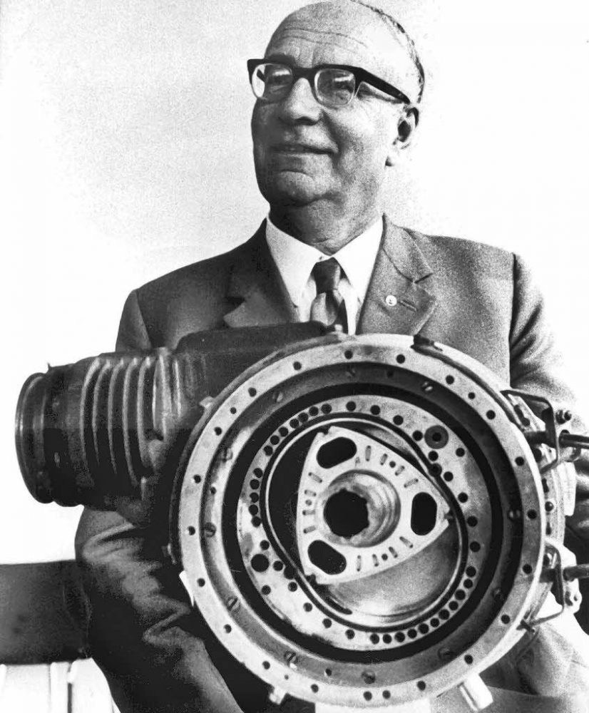 Wankel with his invention