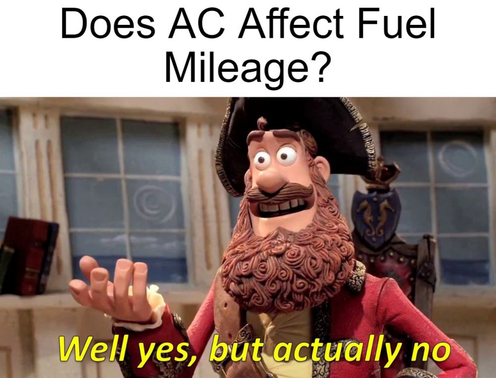 does ac affect fuel mileage