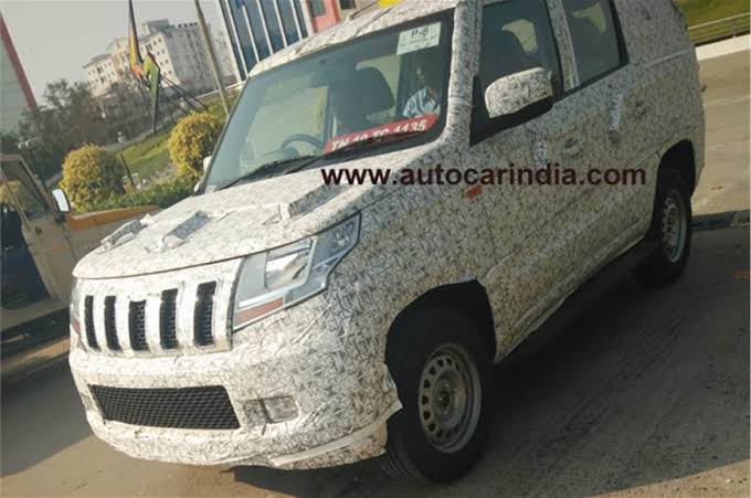 BS6 Mahindra TUV300 Spied On Test-India Launch Soon
