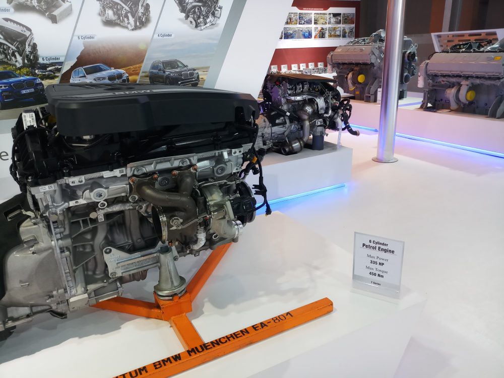 Force Motors made BMW 6-cylinder petrol engine