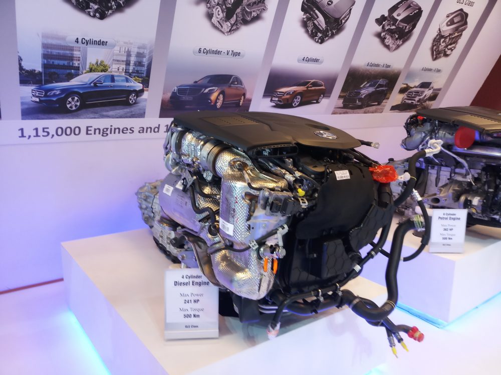 Force Motors made Mercedes Benz 4-cylinder Diesel Engine
