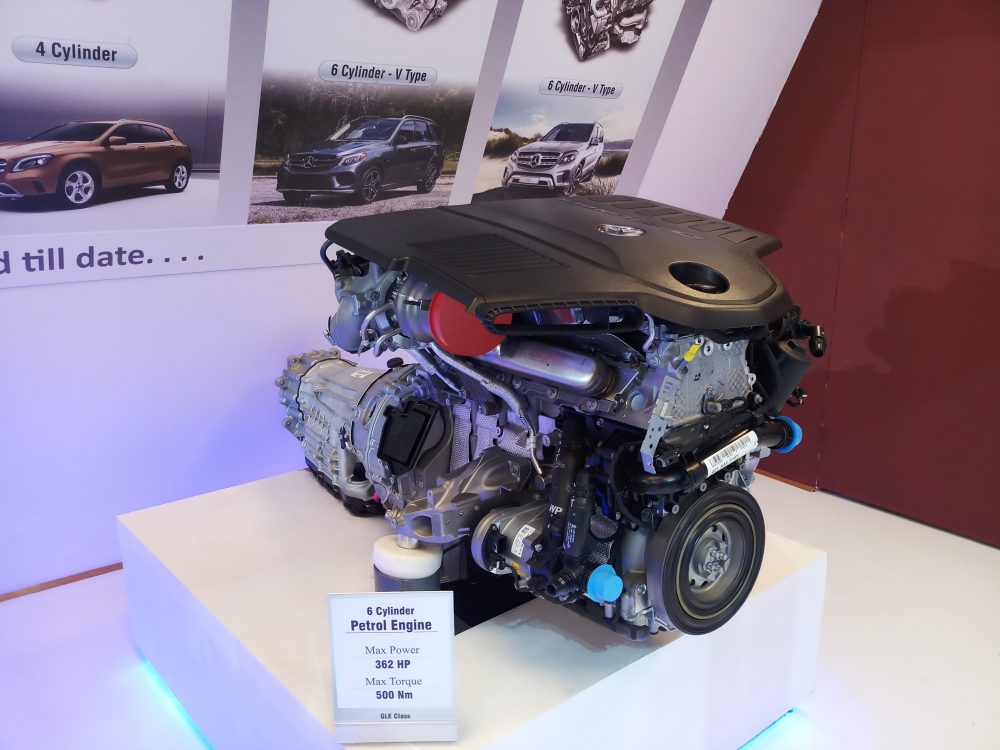 Force Motors made Mercedes Benz 6-cylinder V Type engine