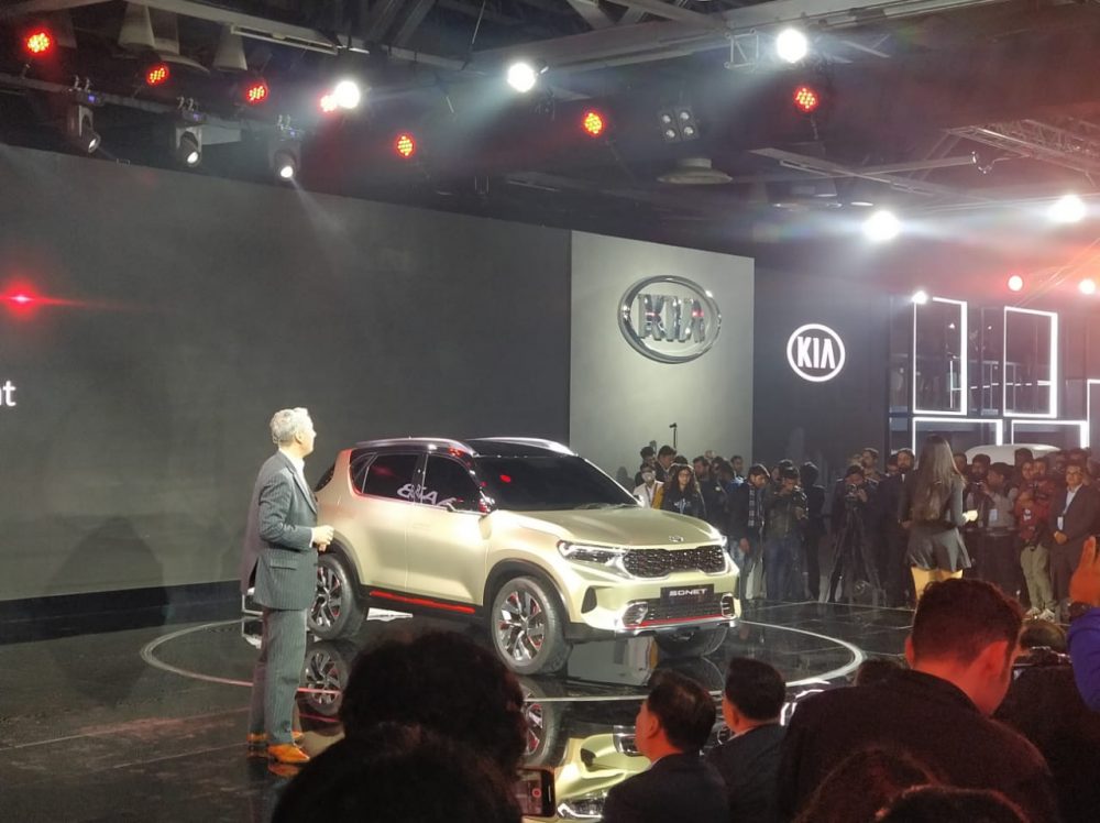 Kia Sonet Subcompact SUV Unveiled: Auto Expo 2020 Day 1