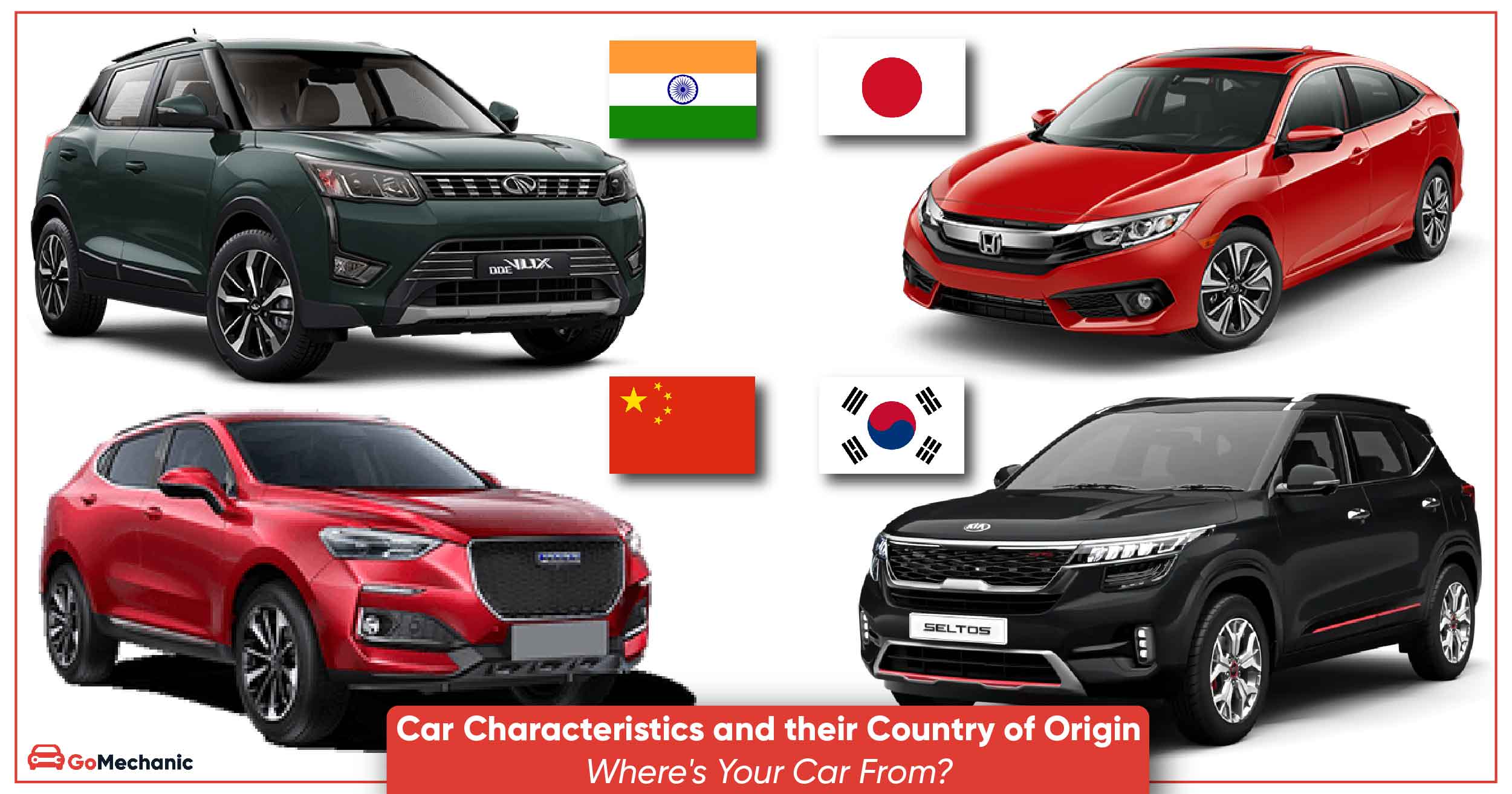 Car Characteristics and their Country of Origin: Where's Your Car From?