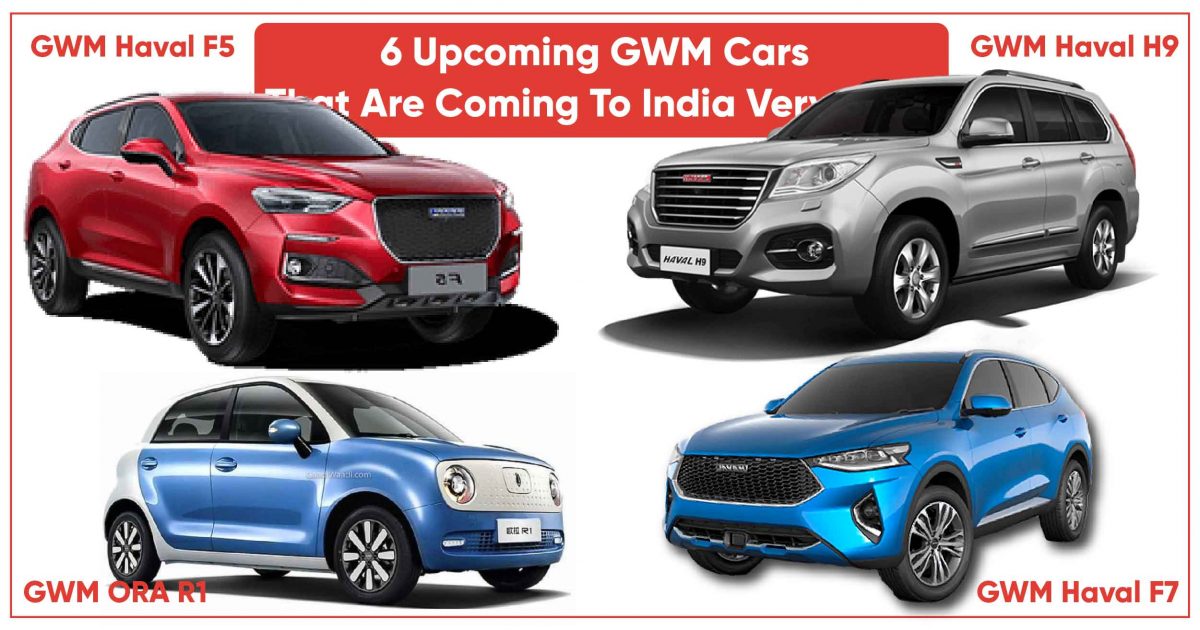 6 Upcoming GWM Cars That Are Coming To India Very Soon