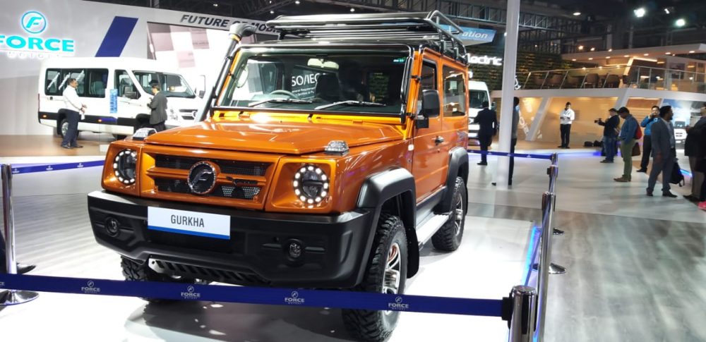 2020 Force Gurkha | Upcoming SUV Showcased at Auto Expo 2020