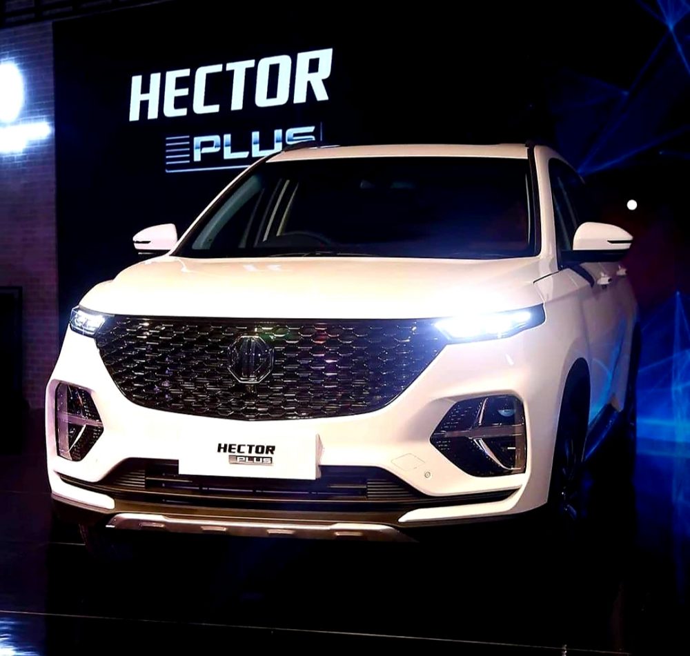 MG Hector Plus | Upcoming SUV Showcased at Auto Expo 2020