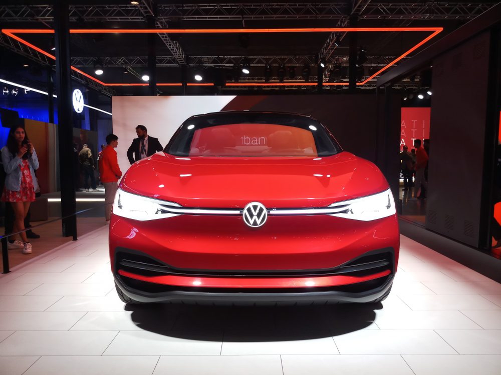 Volkswagen I.D. Crozz at the Auto Expo 2020