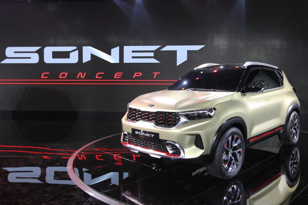 Kia Sonet | Upcoming SUV Showcased at Auto Expo 2020