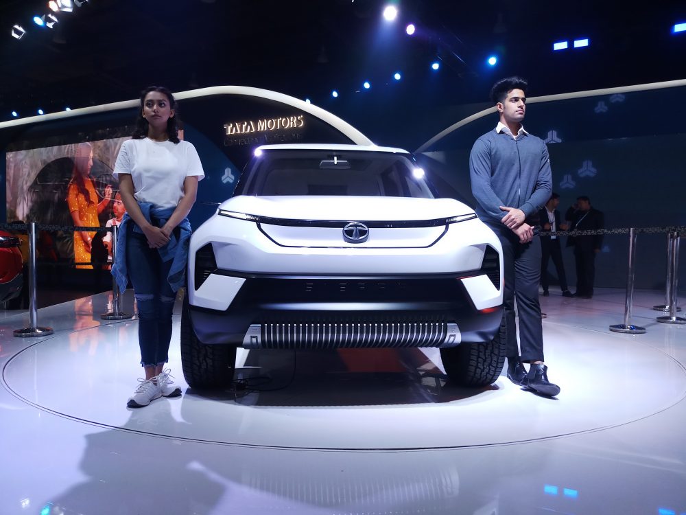 Tata Sierra EV at the Auto Expo 2020