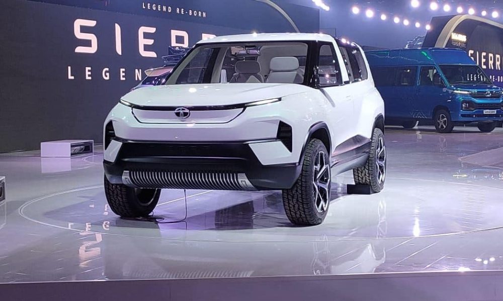 Tata Sierra Reborn Concept Revealed: Auto Expo 2020 Day 1