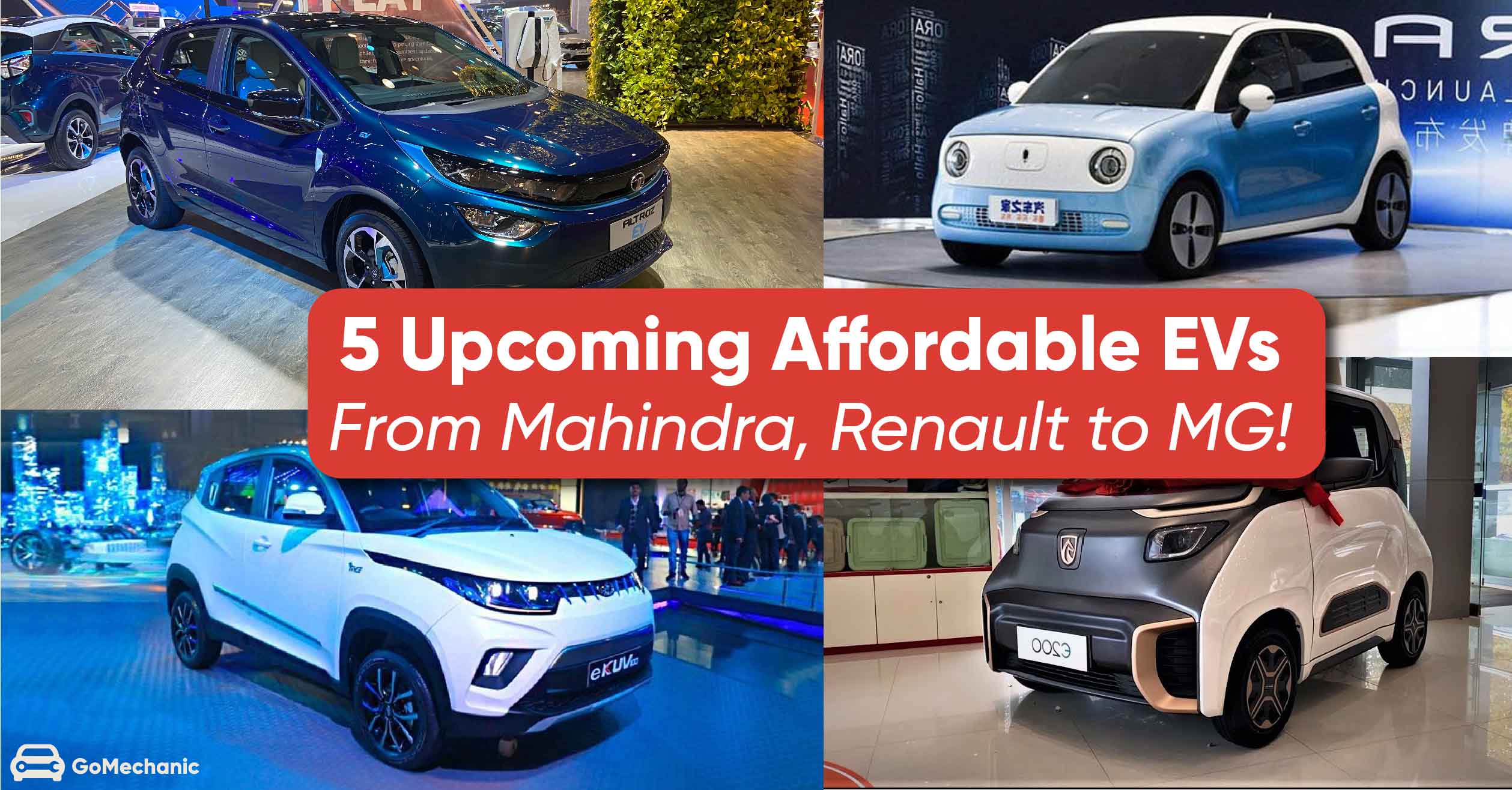 5 Upcoming Affordable EVs: From Mahindra, Renault to MG!