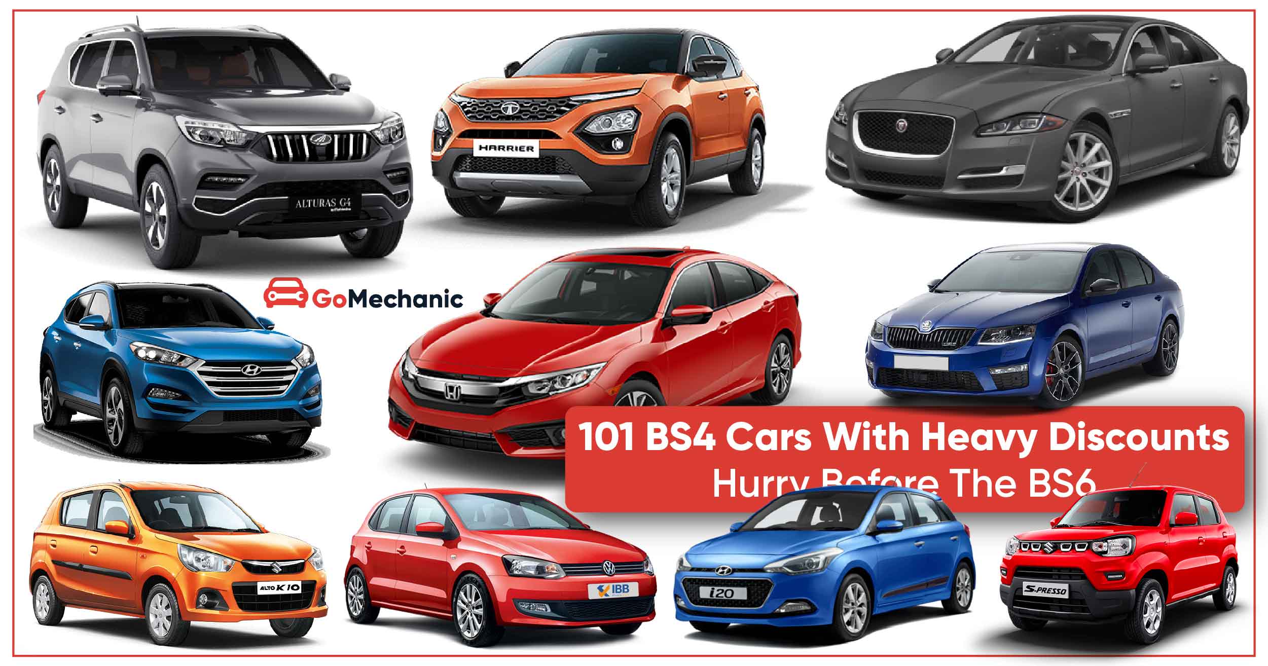 101 BS4 Cars With Heavy Discounts: Hurry Before The BS6
