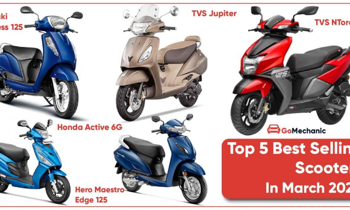top five scooty