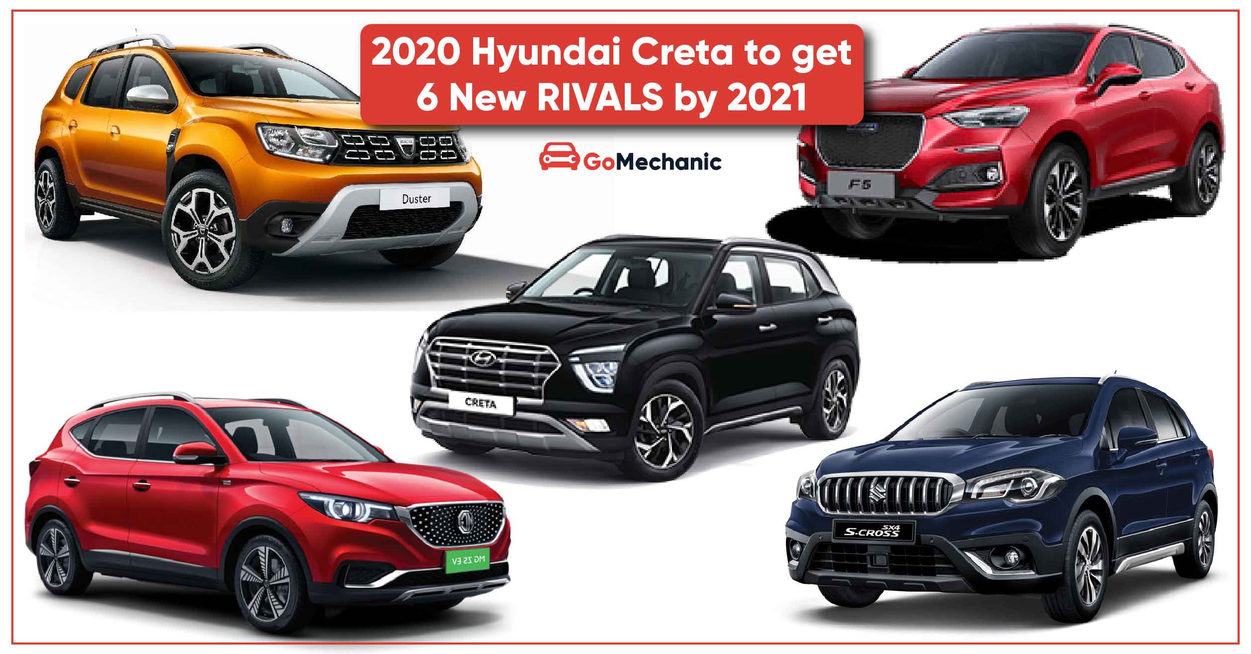 2020 Hyundai Creta to get 6 New RIVALS by 2021