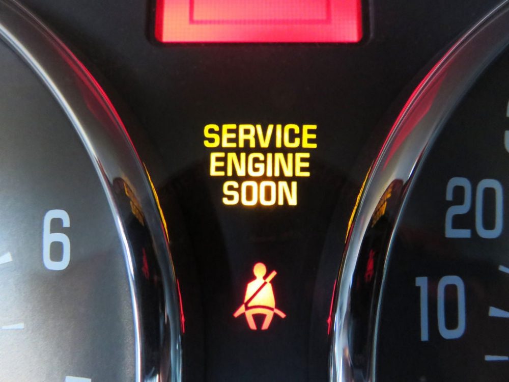 Service Engine Soon Dashboard Warning Light