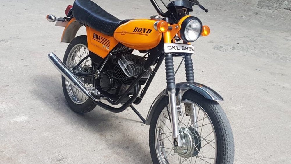 A restored BSA Bond 50 | Forgotten Bikes In India