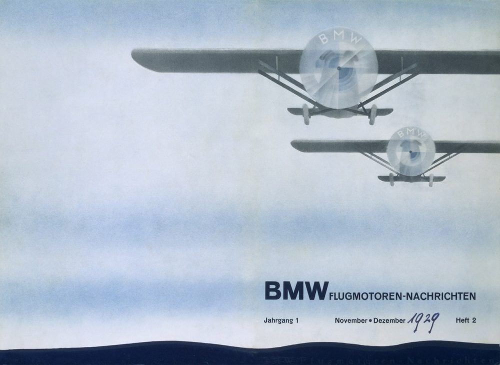 BMW Logo in Aircraft Propeller | The Ad in 1929