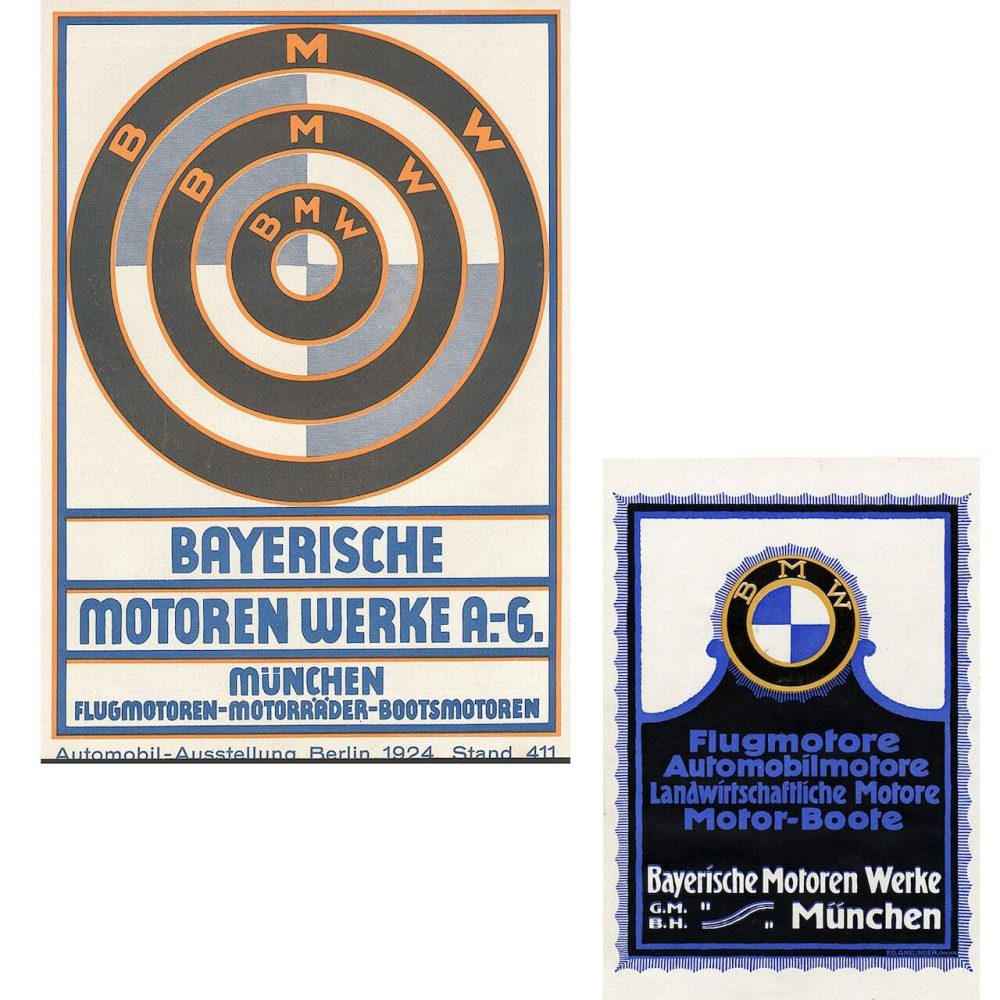 The First BMW Logo 