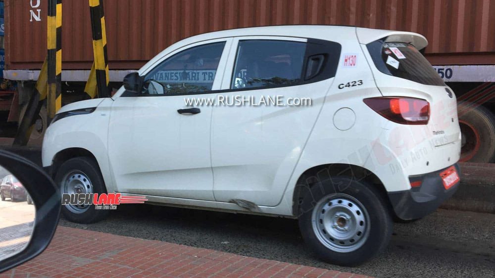 2020 Mahindra KUV100 BS6 CNG spied testing, may launch soon | Credits- RUSHLANE