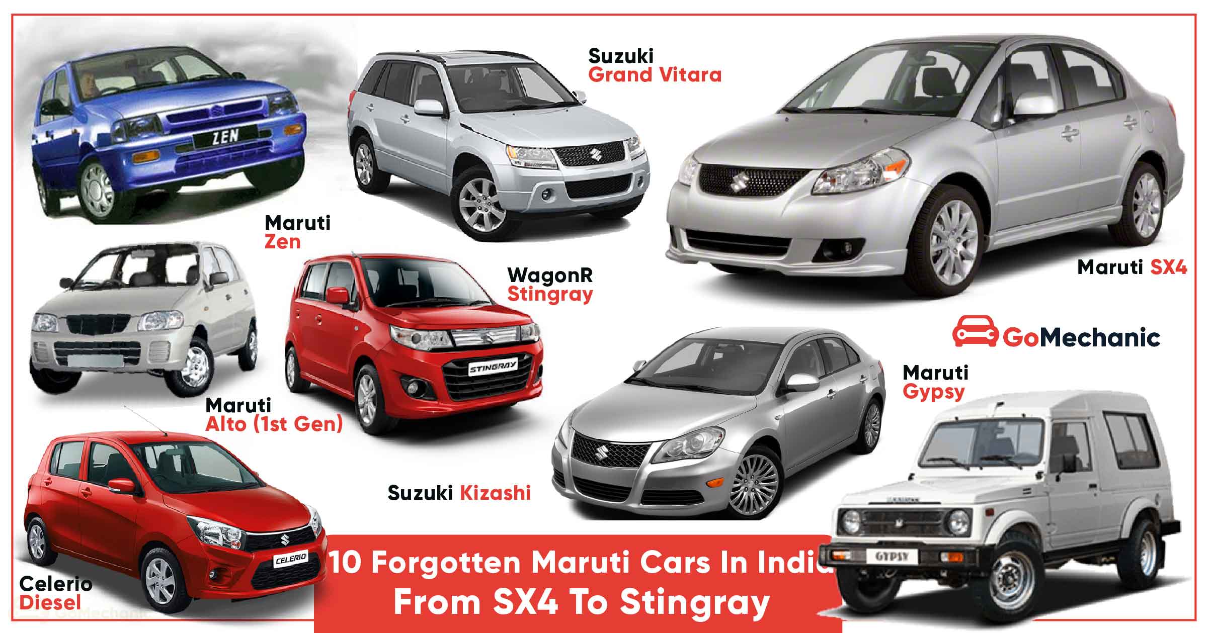10 Forgotten Maruti Suzuki Cars In India pt2