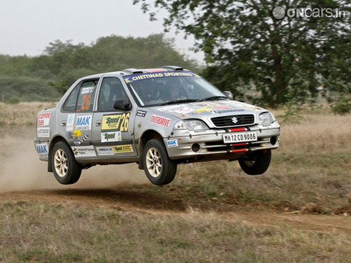 Rally Spec Maruti Esteem | Picture Credits: oncars.in