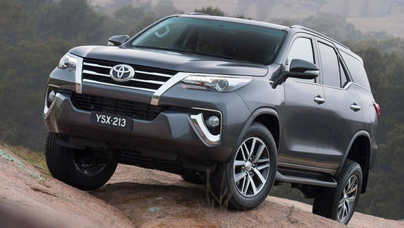Toyota Fortuner Facelift Leaked