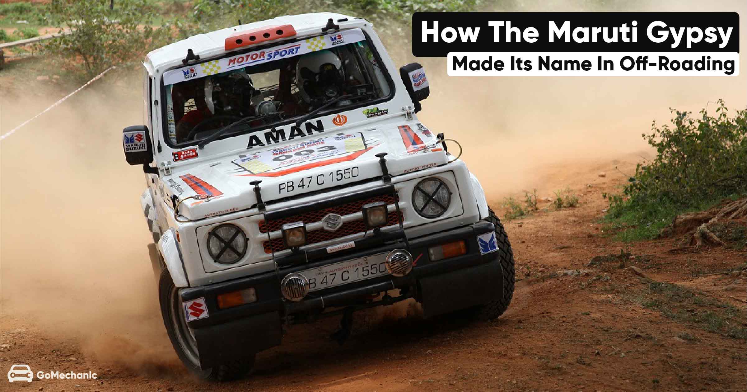 How the Maruti Gypsy made its name in off-roading