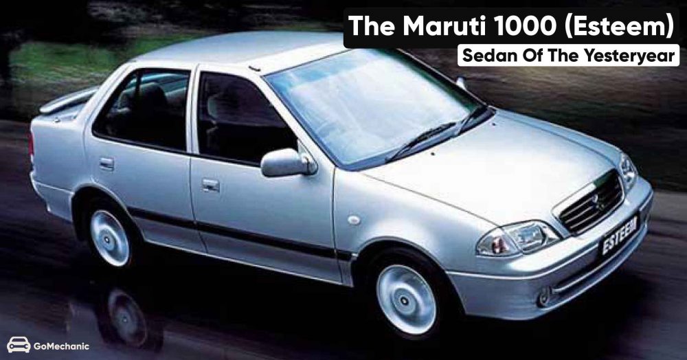 Maruti 1000 (Maruti Suzuki Esteem) | Sedan of the yesteryear