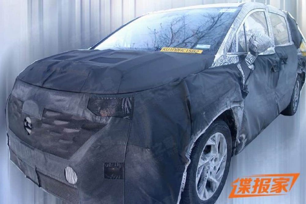 Hyundai Custo MPV spied