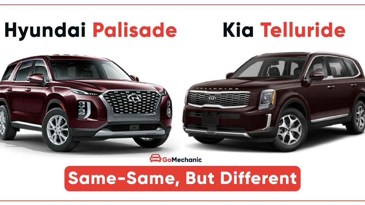 Hyundai Palisade Vs Kia Telluride Same Same But Different