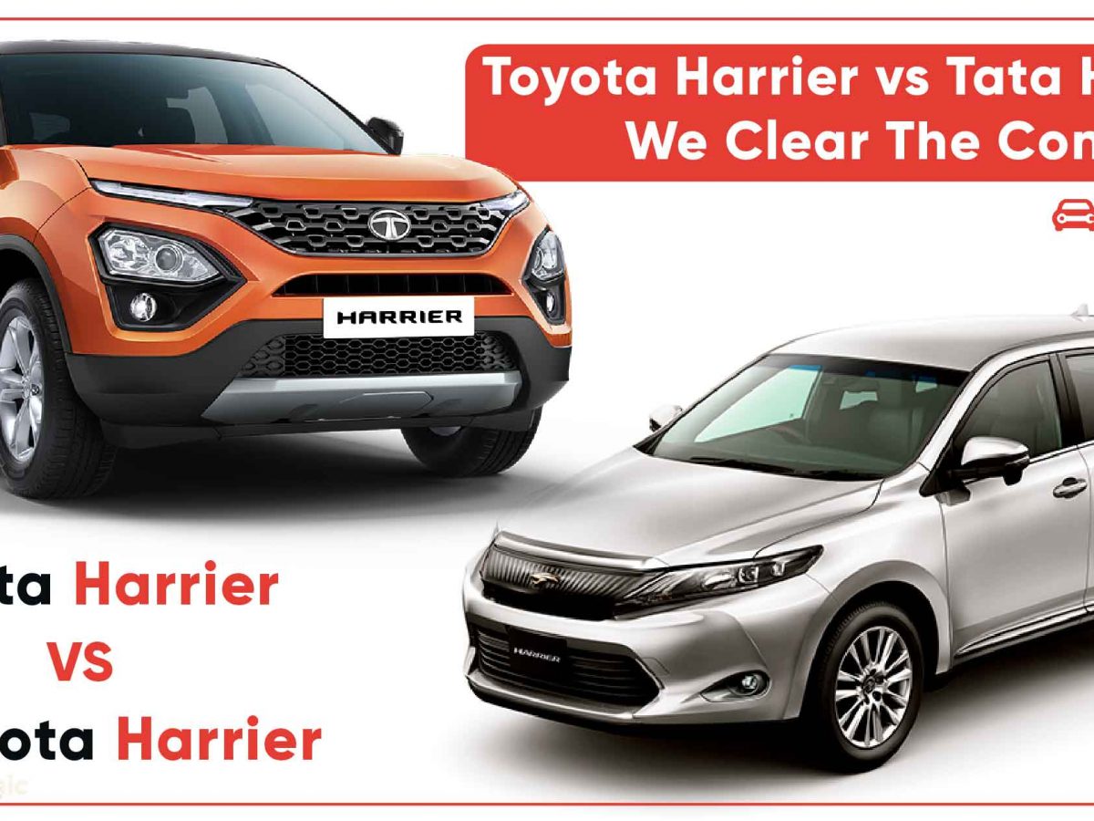 Tata Harrier Vs Toyota Harrier We Clear The Confusion