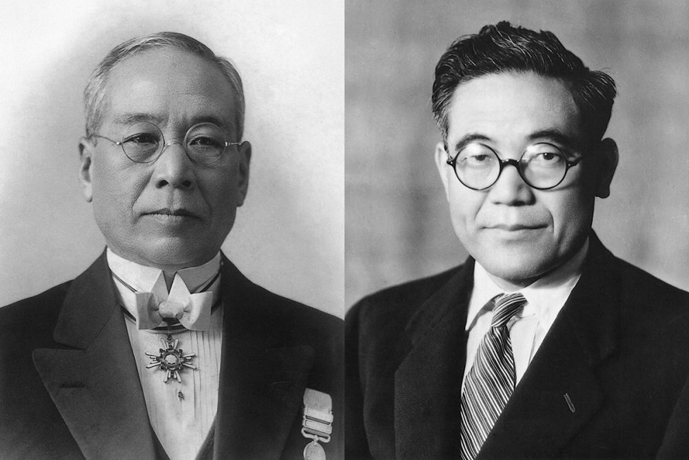 Sakichi Toyoda and Kiichiro Toyoda