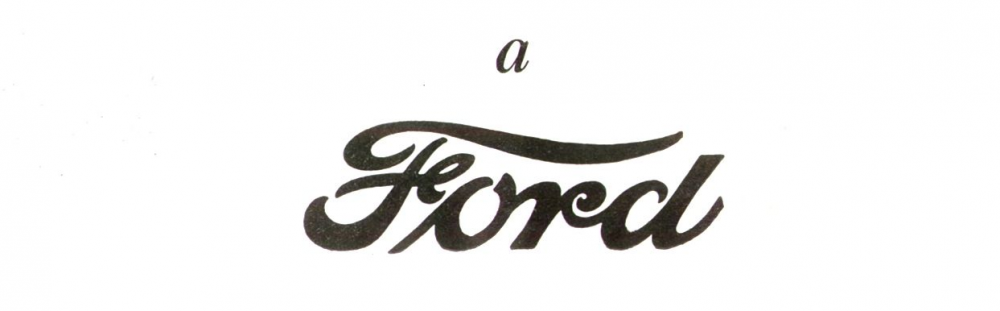 Ford Logo 1926