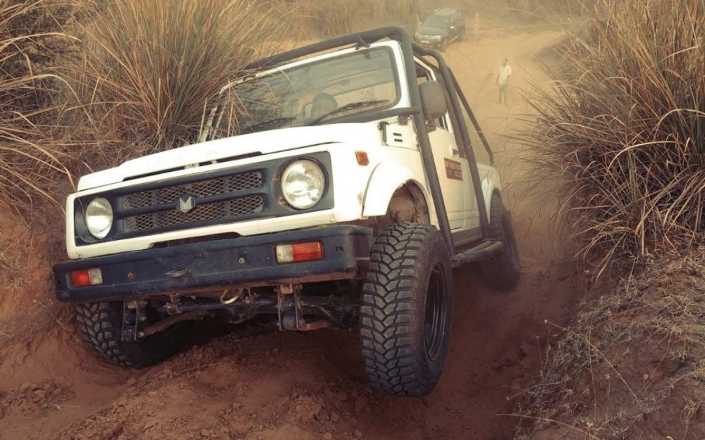 The offroading champion
