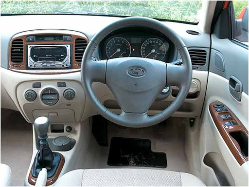 First-gen Hyundai Verna Interior