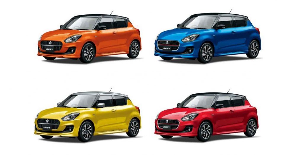 2020 Maruti Suzuki Swift Colours