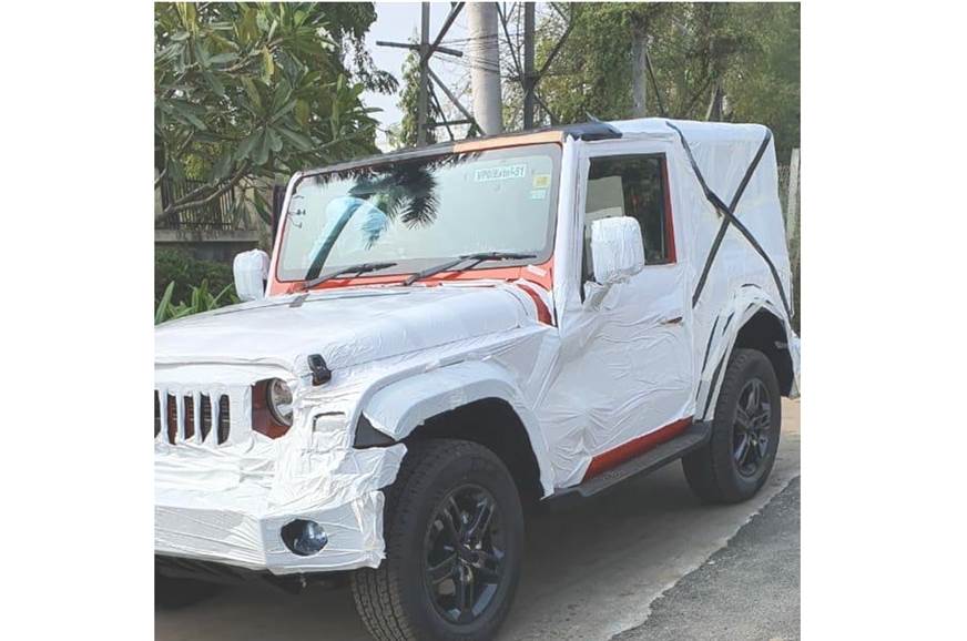 Mahindra thar 2020 | Spied in new colour