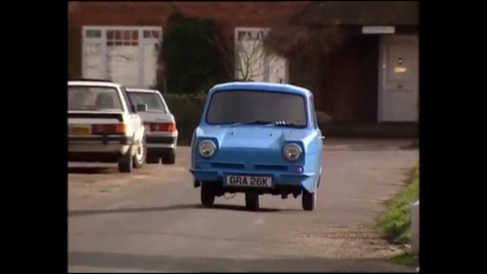 The ill-fated car from Mr Bean